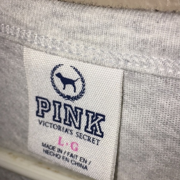 Pink Victoria’s Secret 86 shirt size large - Picture 2 of 5
